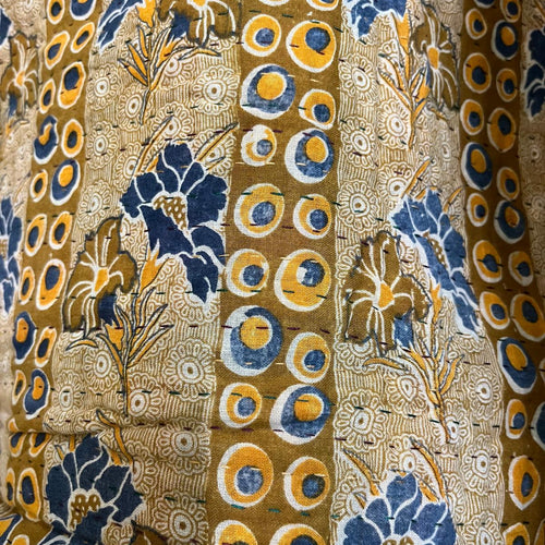 Cotton in Blue-Beige