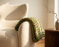 Chunky Knit Light Green