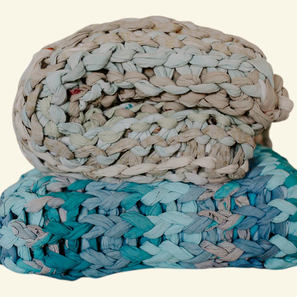 Chunky Knit Blues