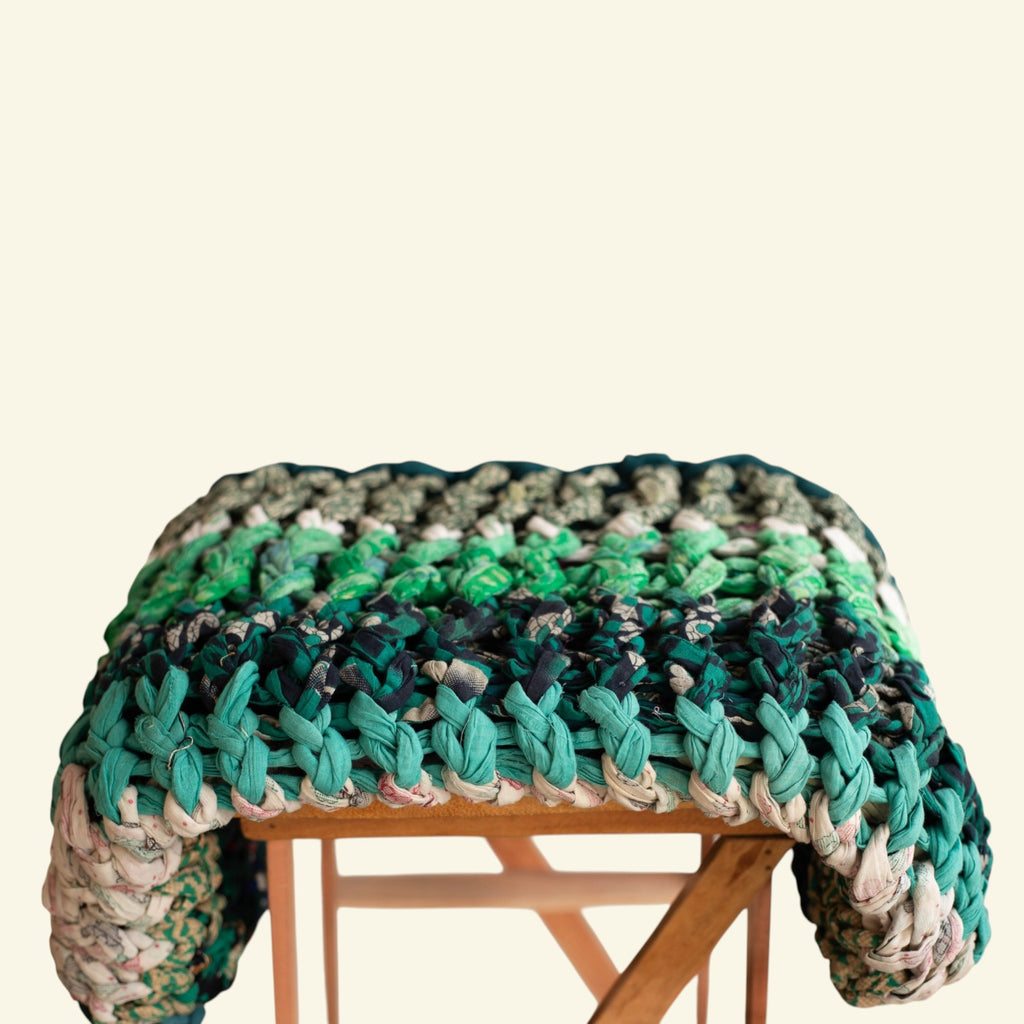 Chunky Knit Deep Green