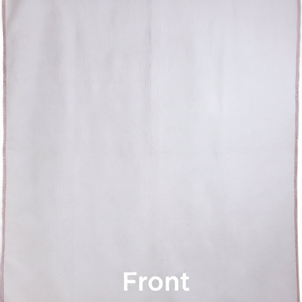 White towel like texture on a white background
